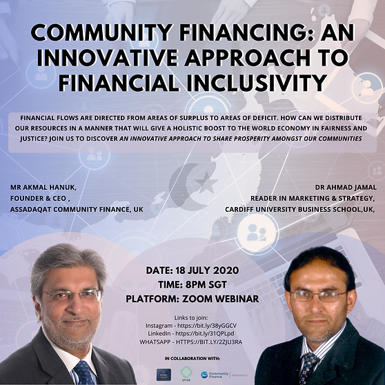 Community Financing An innovative Approach to Financial Inclusivity
