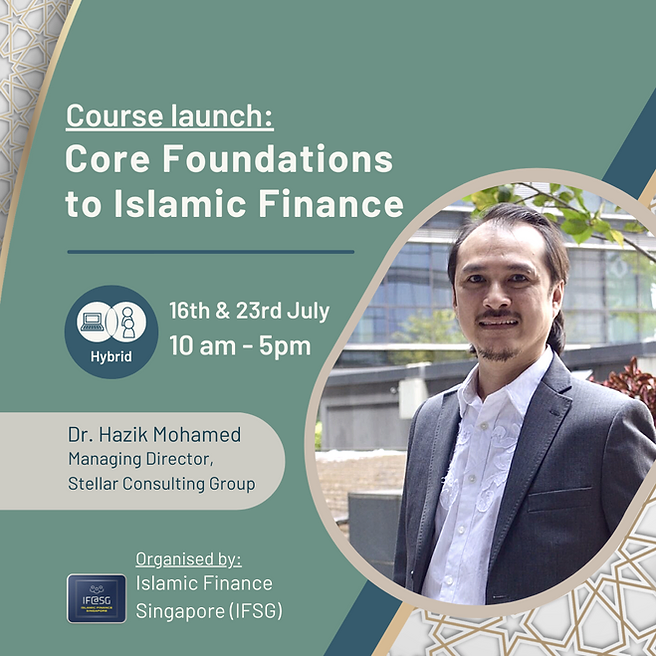 Core Foundations to Islamic Finance