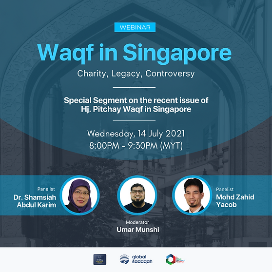 Waqf in Singapore Charity Legacy Controversy